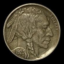 1923 Buffalo Nickel NEARLY UNCIRCULATED