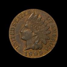 1905 Indian Head Cent GEM BU