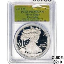 2014-W Silver Eagle PCGS PR70DCAM