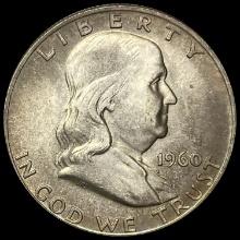 1960 Franklin Silver Half Dollar UNCIRCULATED