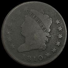 1810 Classic Head Large Cent NICELY CIRCULATED