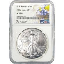 2022 Eagle S$1 NGC MS70