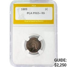 1889 Indian Head Cent PGA PR65+ RB