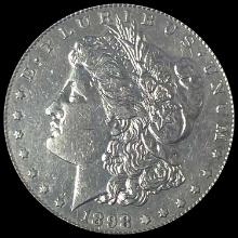 1898-S Silver Morgan Dollar CLOSELY UNCIRCULATED