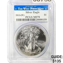 2013-(W) Silver Eagle PCGS MS70