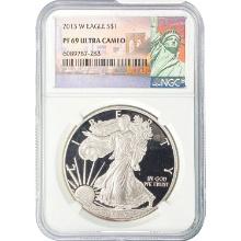 2013-W Eagle S$1 NGC PF69 Ultra Cameo