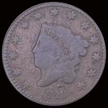 1828 Large Cent LIGHTLY CIRCULATED