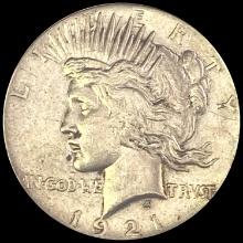 1921 Silver Peace Dollar CLOSELY UNCIRCULATED