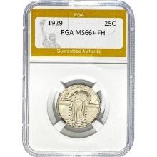1929 Standing Liberty Quarter PGA MS66+