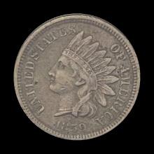 1859 Copper-Nickel Indian Head Cent ABOUT UNCIRCULATED