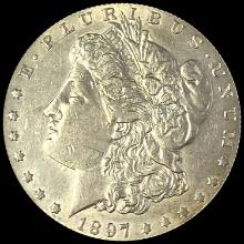 1897-S Silver Morgan Dollar UNCIRCULATED