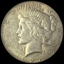 1927 Silver Peace Dollar LIGHTLY CIRCULATED