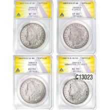 1883-1884 [4] Morgan Silver Dollar ANACS VF-AU30-50 Details