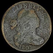 1807 Draped Bust Large Cent NICELY CIRCULATED NICELY CIRCULATED