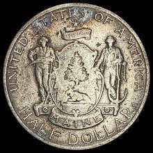 1920 Maine Centennial Half Dollar CLOSELY UNCIRCUL CLOSELY UNCIRCULATED