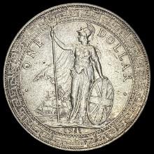 1911 British Trade Dollar UNCIRCULATED LIGHTLY CIRCULATED