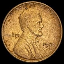 1925-D Lincoln Wheat Cent CLOSELY UNCIRCULATED CLOSELY UNCIRCULATED