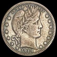 1914 Barber Quarter LIGHTLY CIRCULATED LIGHTLY CIRCULATED