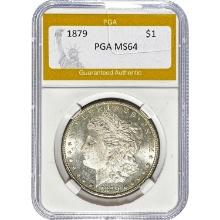 1879 Morgan Silver Dollar PGA MS64