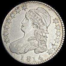 1814 Capped Bust Half Dollar CLOSELY UNCIRCULATED CLOSELY UNCIRCULATED