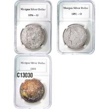 1890-1896 [3] Morgan Silver Dollar