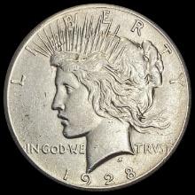 1928 Peace Dollar CLOSELY UNCIRCULATED CLOSELY UNCIRCULATED