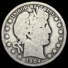 1904-S Barber Half Dollar NICELY CIRCULATED NICELY CIRCULATED