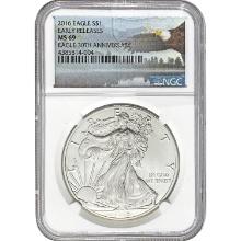 2016 American Silver Eagle NGC MS69