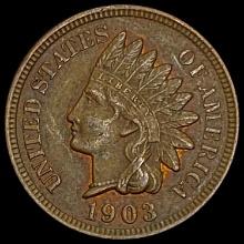 1903 Indian Head Cent CLOSELY UNCIRCULATED CLOSELY UNCIRCULATED