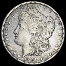 1891-O Morgan Silver Dollar CLOSELY UNCIRCULATED CLOSELY UNCIRCULATED