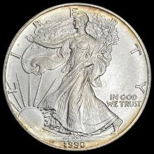 1990 American Silver Eagle SUPERB GEM BU SUPERB GEM BU