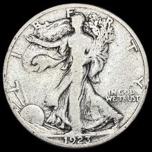 1923-S Walking Liberty Half Dollar NICELY CIRCULAT NICELY CIRCULATED
