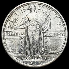 1917 Standing Liberty Quarter CHOICE BU CHOICE BU