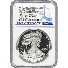 2016-W Silver Eagle NGC PF69 Ultra Cameo