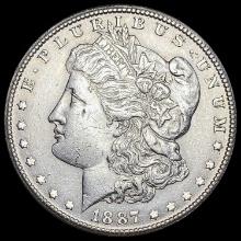 1887-S Morgan Silver Dollar CHOICE AU CHOICE AU