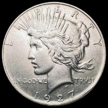 1927 Silver Peace Dollar CLOSELY UNCIRCULATED