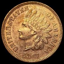 1867 Indian Head Cent CLOSELY UNCIRCULATED CLOSELY UNCIRCULATED