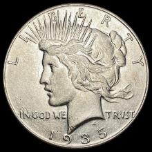 1935 Peace Dollar CLOSELY UNCIRCULATED CLOSELY UNCIRCULATED