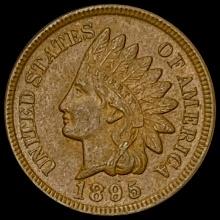 1895 Indian Head Cent CHOICE AU CHOICE AU