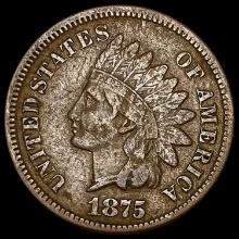 1875 Indian Head Cent LIGHTLY CIRCULATED LIGHTLY CIRCULATED