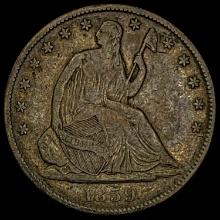 1859-O Seated Liberty Half Dollar LIGHTLY CIRCULAT LIGHTLY CIRCULATED