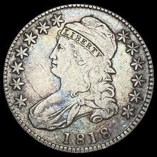 1818 Capped Bust Half Dollar LIGHTLY CIRCULATED LIGHTLY CIRCULATED
