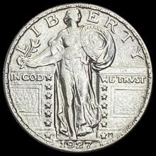1927 Standing Liberty Quarter CHOICE AU CHOICE AU