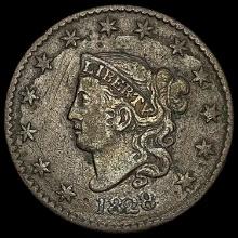 1828 Classic Head Large Cent CLOSELY UNCIRCULATED CLOSELY UNCIRCULATED