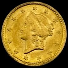1851 Liberty Head Gold Dollar CHOICE AU CHOICE AU