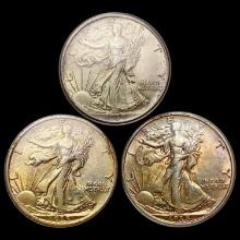 [6] 1935-1939 Walking Liberty Half Dollar CHOICE AU