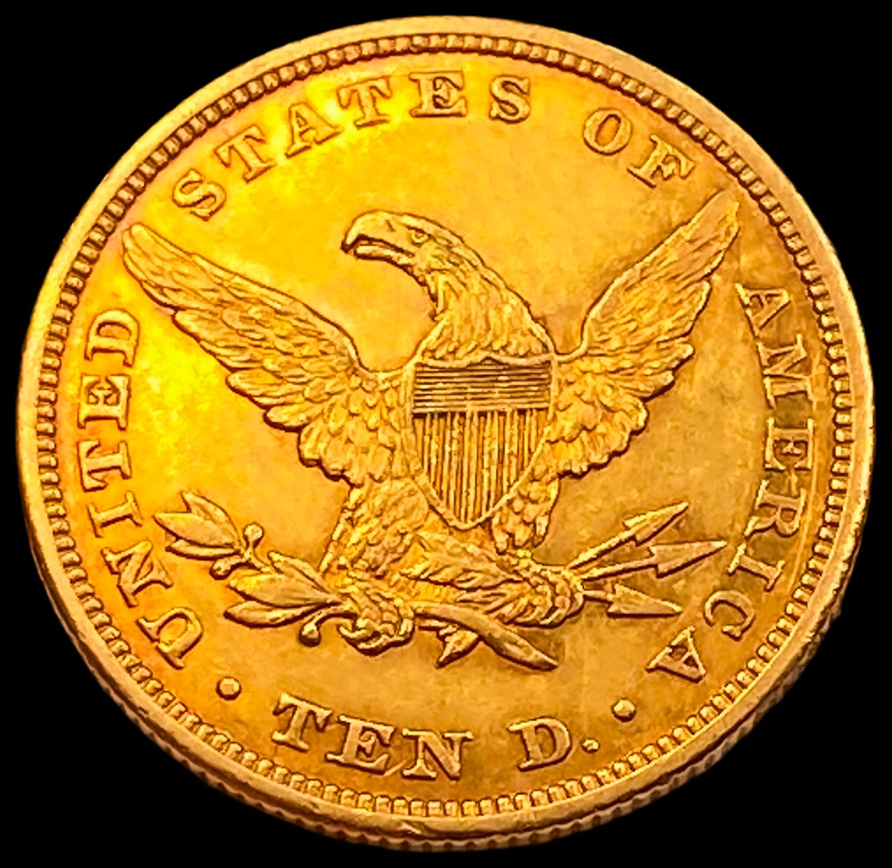1847 $10 Gold Eagle UNCIRCULATED