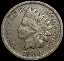 1908-S Indian Head Cent NICELY CIRCULATED
