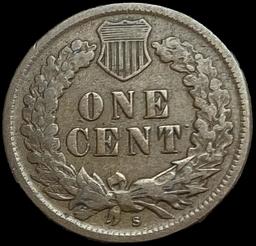 1908-S Indian Head Cent NICELY CIRCULATED