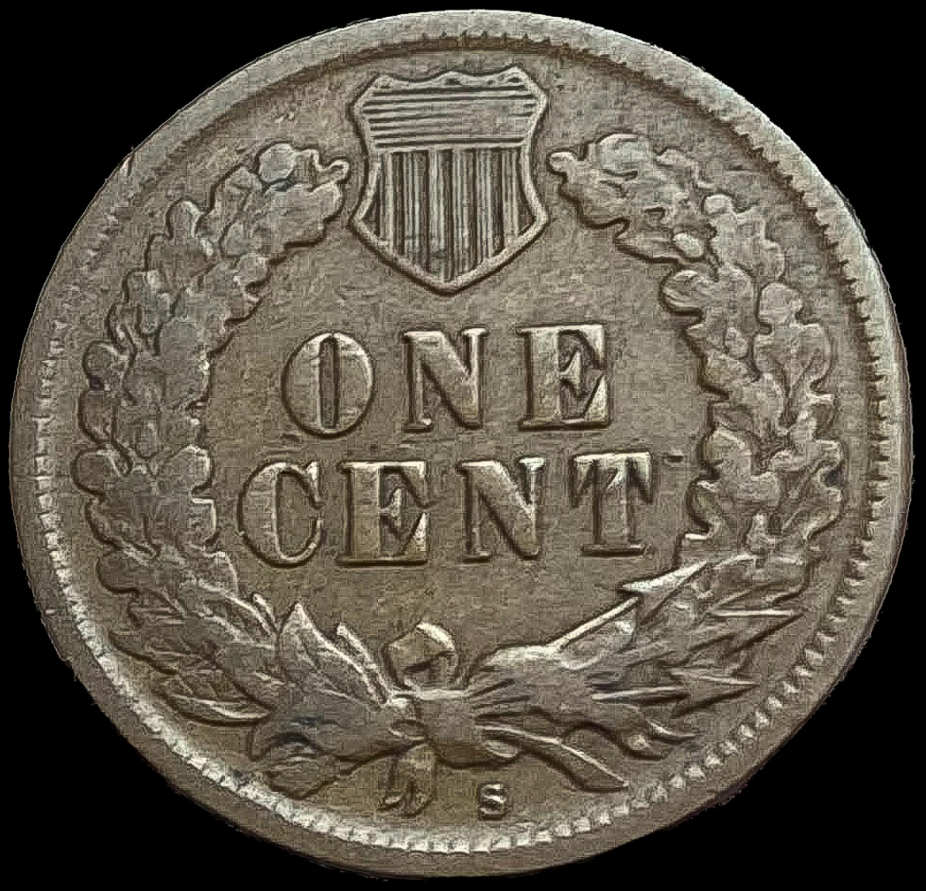 1908-S Indian Head Cent NICELY CIRCULATED
